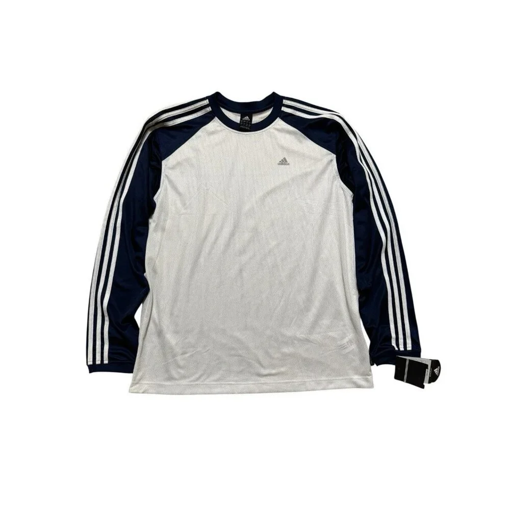 Adidas ClimaCool Mens Large L Long Sleeve Shirt NWT